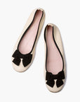 Grace Leather Ballet Flat - Beige