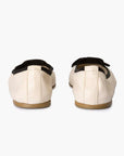 Grace Leather Ballet Flat - Beige