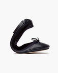 Lily Foldable Ballet Flat - Navy