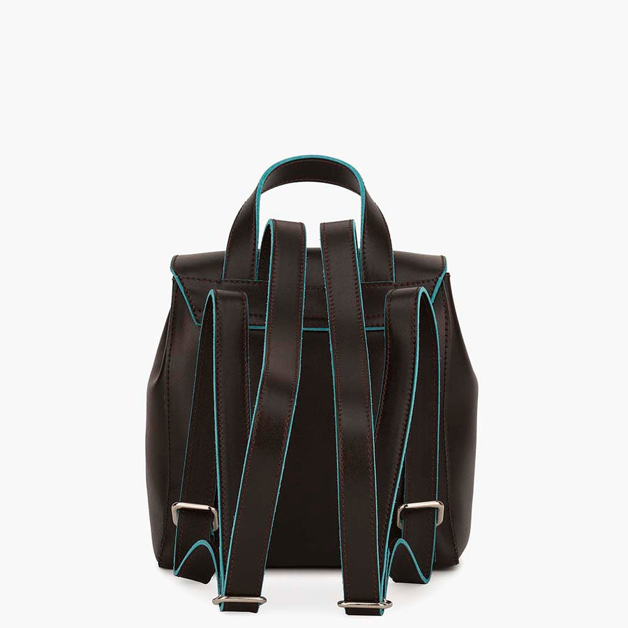 Bellagio Mini Leather Backpack - Brown