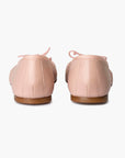 Livia Leather Ballet Flat Shoes - Blush Pink