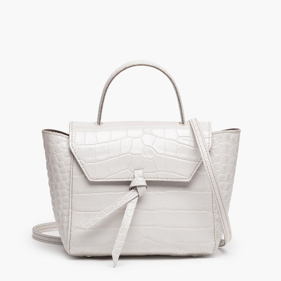 Shop GUESS Online Sestri croc print handbag