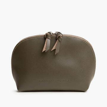Store All Leather Pouch - Olive