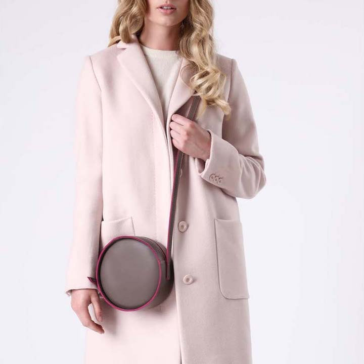 Circle Bag - Red — ALEXANDRA DE CURTIS  Italian Leather Handbags, Purses &  Ballet Flats