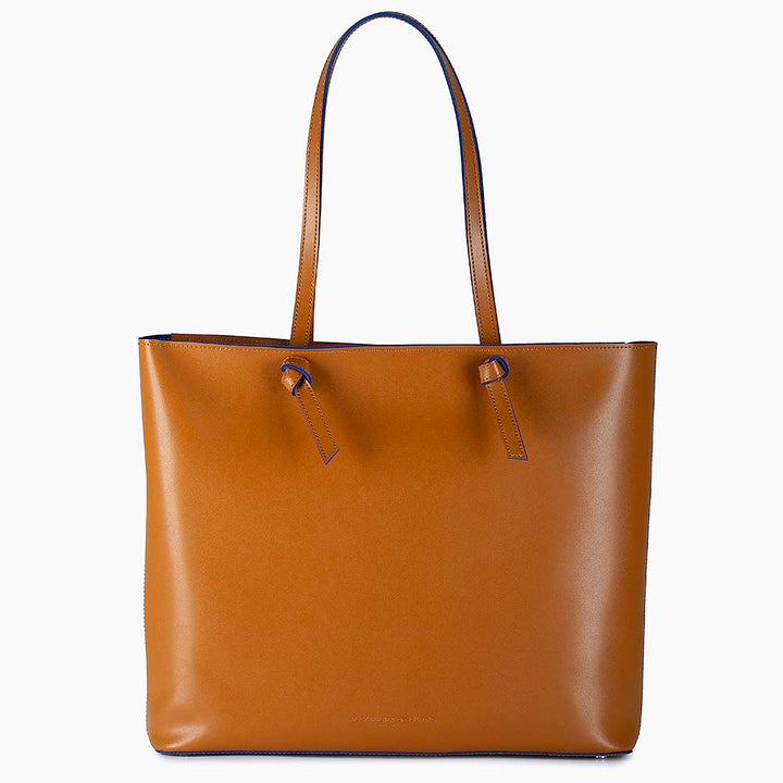 Milano Tote - Fango — ALEXANDRA DE CURTIS  Italian Leather Handbags, Purses  & Ballet Flats
