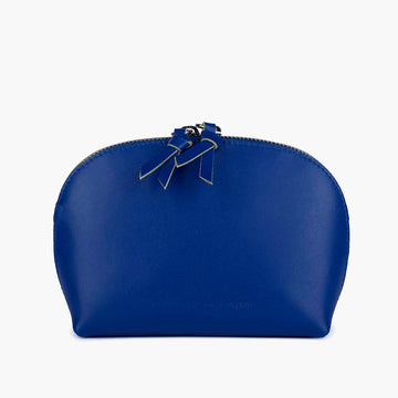 Store All Leather Pouch - Blue
